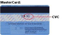 What is CVV/CVC code and where can I find it on my card?